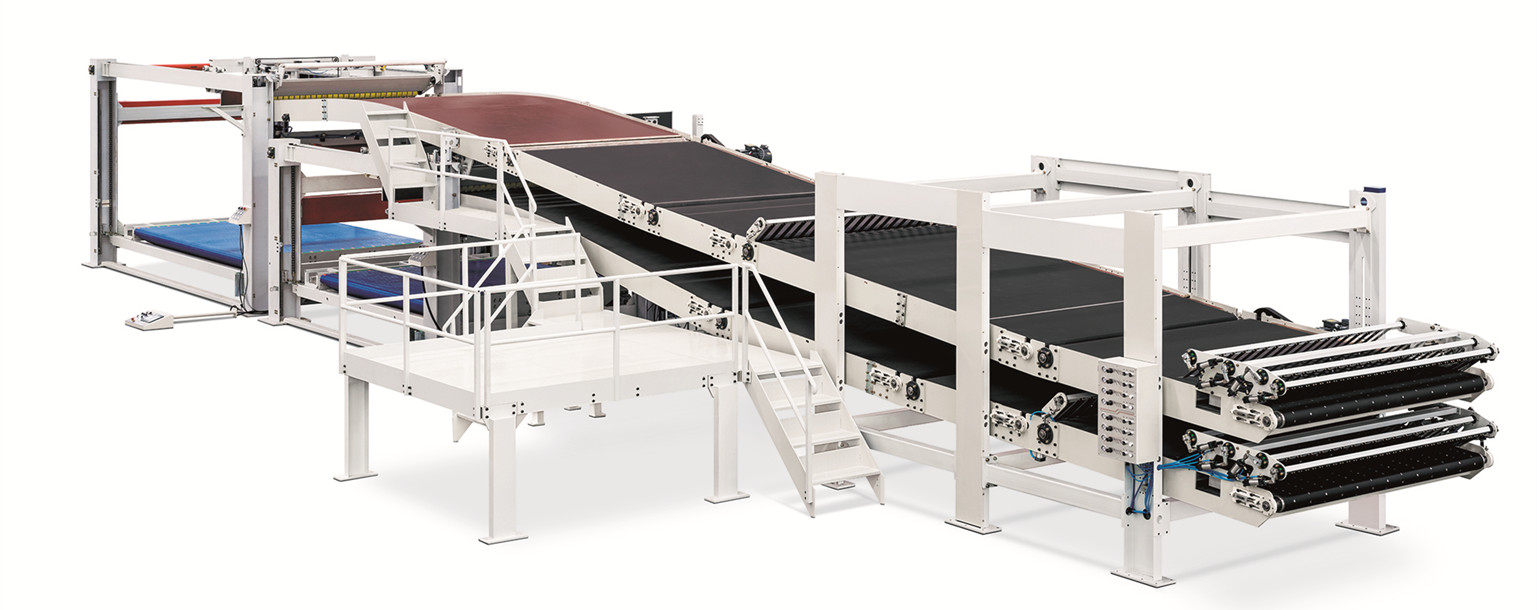 全自動雙層大吊籃堆碼機